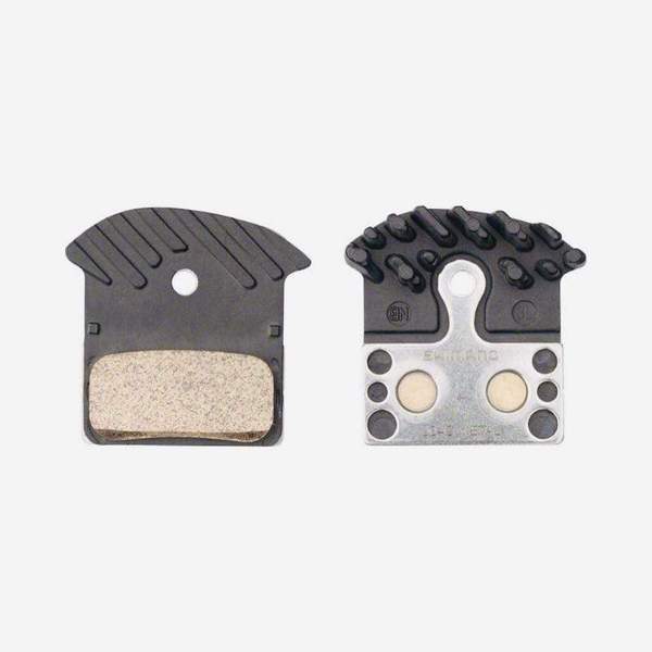 Pastillas con disipador para freno de disco Shimano XTR M9000, XT M8000,  M8100, M985, M785